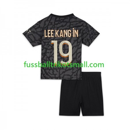 Fußballtrikots Paris Saint-Germain Lee Kang In 19 Kinder 2023-2024 Kurzarm 3rd trikot kaufen